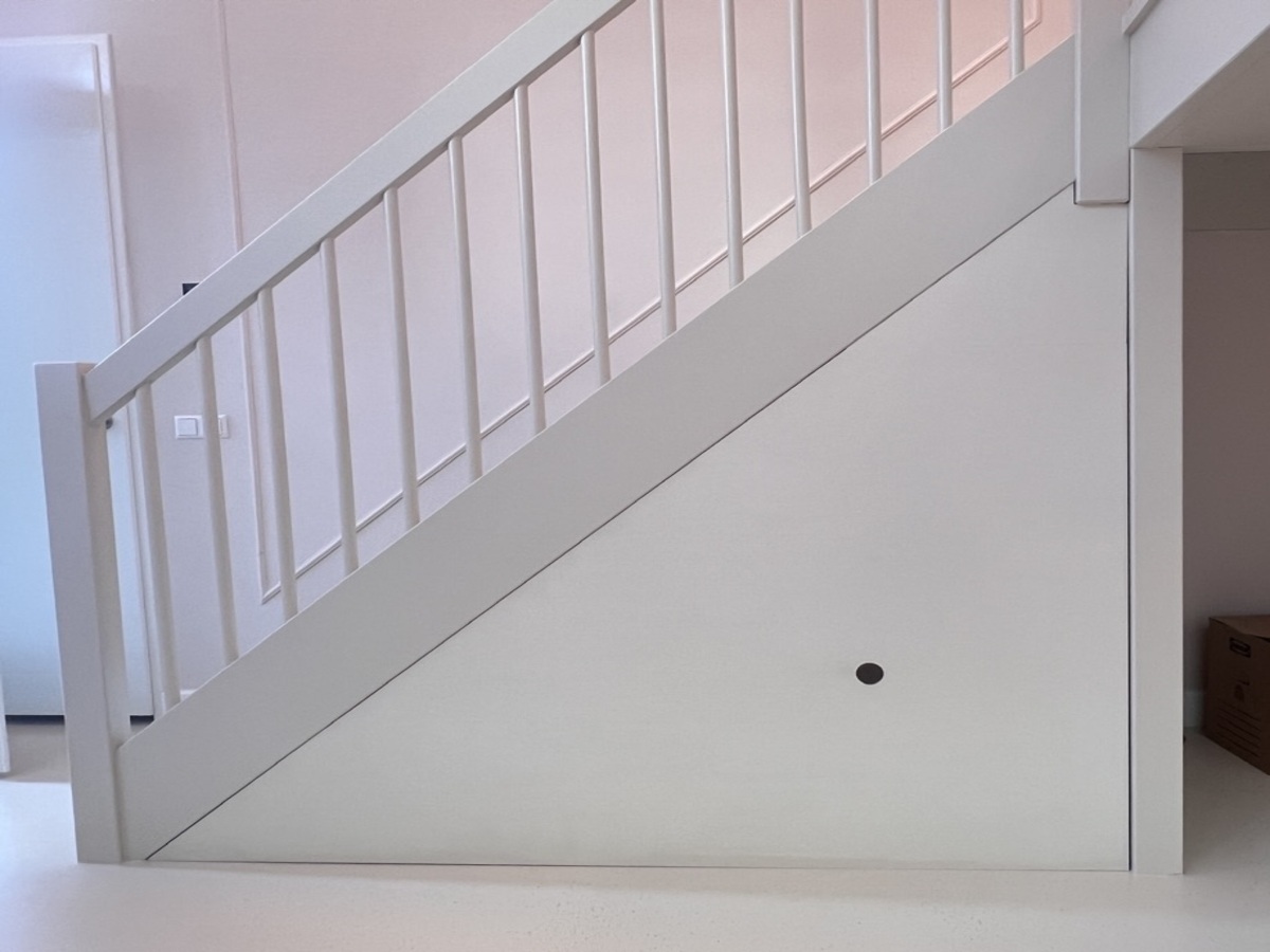 Opgeleverd project trap dichtmaken